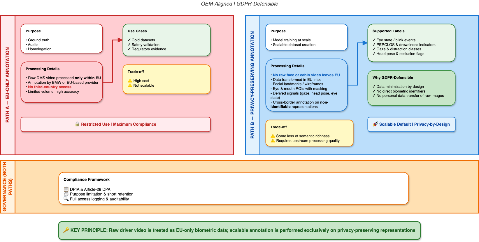 OEM-aligned, GDPR-compliant privacy anonymization pipeline